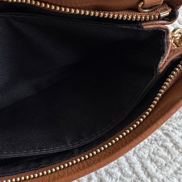 Vince Camuto Brown Studded Crossbody Bag - Picture 7 of 13